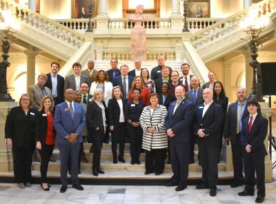 County Leadership Visits Capital