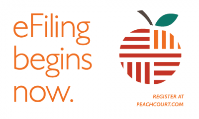 eFiling flyer for peachcourt.com